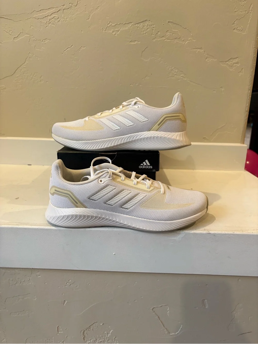 adidas Women's White Athletic Running Sneakers